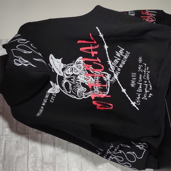 Boohoo Man Hoodie Sweatshirt - Picture 4 of 9